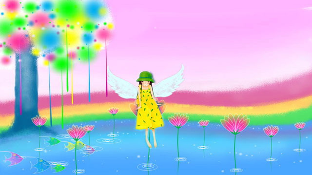 “追忆童年的梦境”PPT动画下载